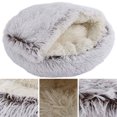 thumbnail image 1 of Cat  , Warming Round Cat Bed Comfortable Easy Cleaning  For Small Pets, 1 of 8