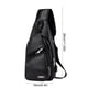 thumbnail image 3 of RKSTN crossbody bags for women Sling Bag For Men Women Shoulder Backpack Chest Bags Daypack With Earphone Hole For Hiking Camping Outdoor Trip, 3 of 6