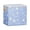 Blue, variant on CASAFUN Large Storage Bags for Clothes Daisy Storage Bins Foldable Closet Organizer Double Zipper Comforter Storage Bag Under Bed Storage Moving Bags Totes for Storage Space Saver Bags