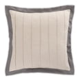 thumbnail image 4 of Michael Amini Fusion 7-piece Linen Blend Fabric Queen Duvet Set - Gray, 4 of 16