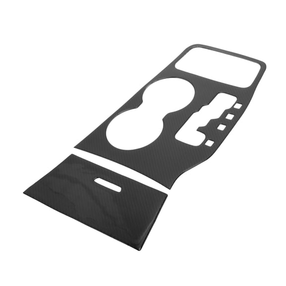 Unique Bargains Central Control Gear Shift Panel Trim Cover for Jeep Grand Cherokee 2011-2013 Gear Shift Control Anti-Scratch Panel Sticker Black Full Coverage Trim