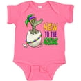 thumbnail image 3 of Inktastic New to the Krewe Mardi Gras Baby Alligator Boys or Girls Baby Bodysuit, 3 of 5