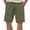Army Green_009, variant on Domuza Linen Shorts for Men Casual Elastic Drawstring Beach Golf Shorts Lightweight Breathable Comfort Golf Pants with Pockets Black 3XL