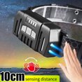 thumbnail image 2 of Faros delanteros COB con carga USB - Luz de diadema ajustable por inducción de ondas (A), 2 of 8