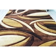 thumbnail image 5 of Premium 3D 5X8 5x7 Rug 1070 Chocolate, 5 of 5