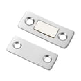 thumbnail image 3 of No-Drill Magnetic Sliding Door Catch, Stainless Steel Cabinet Door Holder for Wardrobe and Kitchen, 1-Pack, 3 of 10