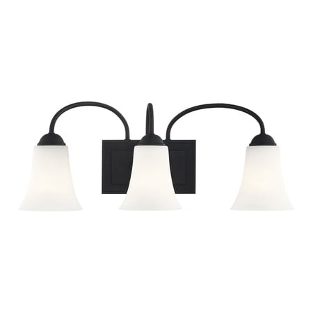 Livex Lighting Ridgedale Bath 3 Light in Black