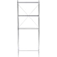 thumbnail image 4 of Linon Décoration Intérieure BA003CHR01 Pinnacle Chrome & Verre Économiseur d'Espace, 4 of 9