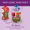 thumbnail image 6 of Plum Organics Stage 2 Baby Food, Apple Raspberry Spinach & Greek Yogurt, 3.5 oz Pouch, 6 Count, 6 of 10
