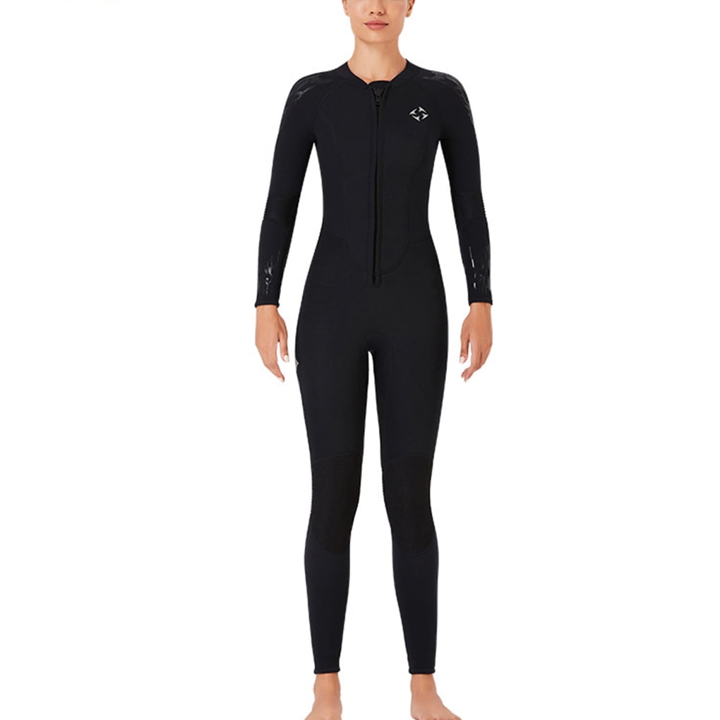 Women Quick Dry Wetsuit Full Body Long Sleeve Surf Swim Wet Suit Swim Snorkeling 