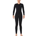 thumbnail image 1 of Naiovety Trajes de neopreno de 3MM, traje de buceo ultrafino para hombres y mujeres, traje de baño de cuerpo completo de una pieza, protección solar, Deportes acuáticos Mujer/Negro S Naiovety OD003627-07, 1 of 5