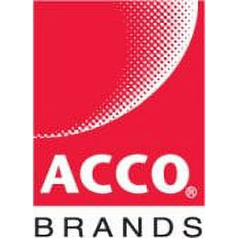 Acco Round Head Paper Fastener - 0.50 (12.70 mm) Length x 0.31 (7.94 mm)  Diameter - 100 / Box - Brass - ACC71709