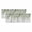 Sage Green Grey, variant on 2 Pack Valances for Windows, Sage Green Window Valances for Living Room/Bedroom/Bathroom, Eucalyptus Leaves Light Filtering Kitchen Curtain Valance Window Treatment 42"W x12" L