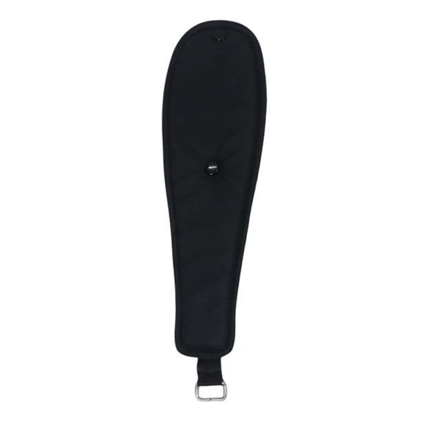 Cojín de entrepierna para cinturón de cochecito, funda para correa de asiento, cómodo y suave cojín de entrepierna para recién nacidos, cinturón de negro