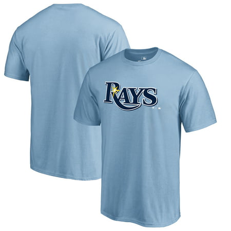 Tampa Bay Rays Fanatics Branded Team Wordmark T-Shirt - Light