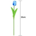 thumbnail image 6 of Kripyery 10Pcs Artificial Tulip Branch with Stem Realistic Reusable Home Wedding Party Faux Flower Floral Spring Decoration Photo Props, 6 of 8