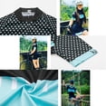 thumbnail image 4 of Kafitt - Maillot de ciclismo para mujer, blusa de verano, ropa de ciclismo de montaña, transpirable, corto, para bicicleta, talla L, 4 of 5