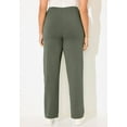 thumbnail image 2 of Catherines Women's Plus Size Suprema Studio Roll Tab Pant, 2 of 6