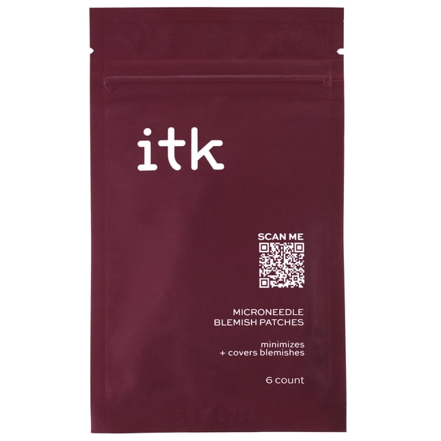 Parches de microagujas para imperfecciones de ITK para mujeres - 6 unidades
