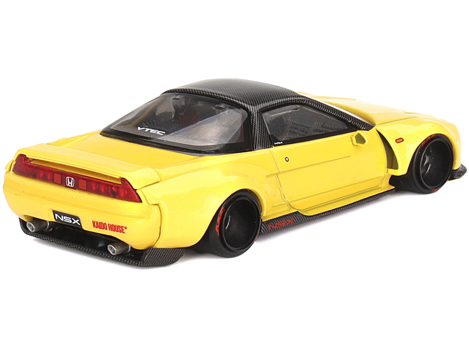 Kaido House x Mini GT Honda NSX Kaido Works V1 - Yellow Toy