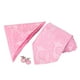 thumbnail image 2 of Conjunto de pañuelos y gemelos de fiesta de boda Macarena Rosado Corbata de jacquard para hombre, 2 of 8