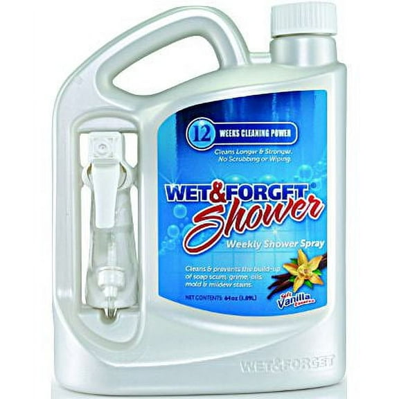Wet & Forget 801064 Shower Cleaner With Sprayer 64 Ounce
