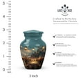 thumbnail image 2 of SUBSH A Romantic Dinner with a View - Cremation Urns for Ashes Mini - Perfect Memorials Urns - Human Cremation Urns - Urns for Ashes Adult Male Large - Urn for Ashes for Women (Size-3inch,1pcs), 2 of 2