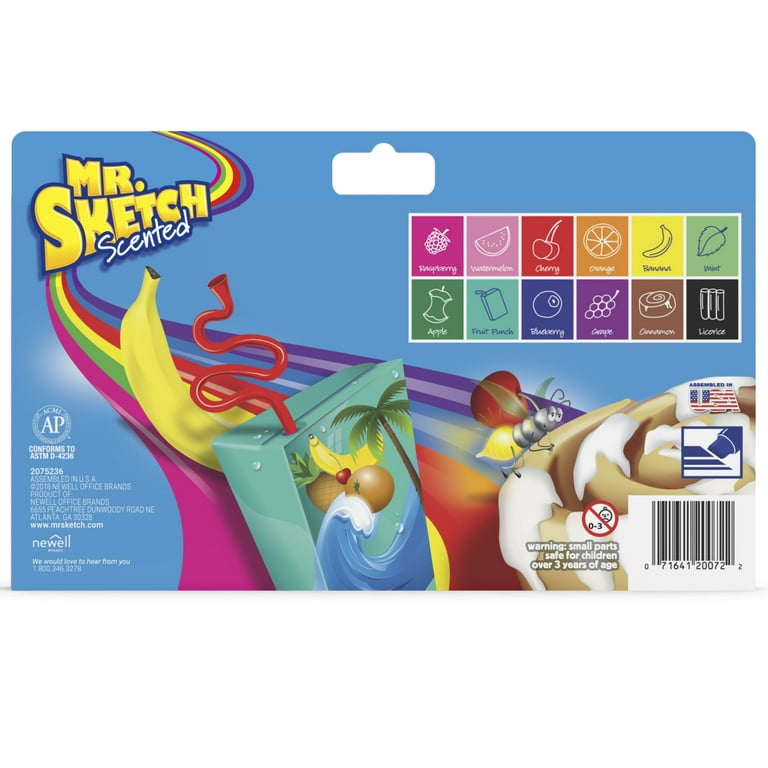 Mr. Sketch Scented Marker 12 Color Set