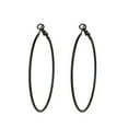thumbnail image 2 of Sonducket 1 par de pendientes de aro, creativos, delicados, de estilo sencillo, colgantes de orejas, accesorios de decoración, adornos de orejas para Ropa, zapatos y accesorios Miscelánea Negro 8cm Sonducket AP009026-24B, 2 of 6