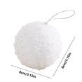 thumbnail image 3 of 8cm Christmas Globle Pendant DIY Christmas Scene Decoration Christmas Tree Hanging Globle Ornament Decoration, 3 of 3