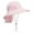 Pink, variant on Beach Hat Adjustable Beach Hats Wide Brim Summer Upf 50+ Protection Infant Bucket Hat Baby Bonnet S Boys Girls Fashion