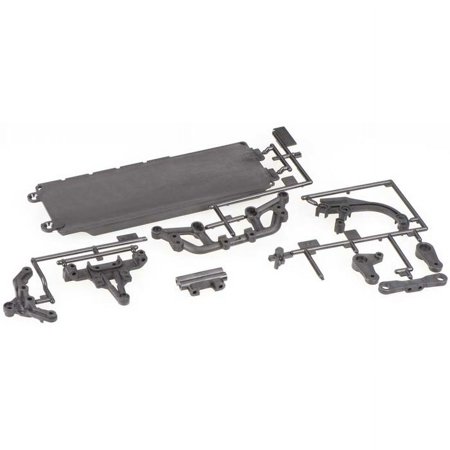 【ネコポス対応】タミヤ(TAMIYA)/OP.1446/XV-01 カーボン強化K・KK部品（ステアリングアーム・ハッチ)