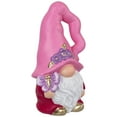 thumbnail image 4 of Northlight Spring Gnome Figurine and Butterfly - 7"- Pink and Fuchsia, 4 of 5