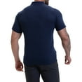 thumbnail image 3 of Men's Casual Sports Short Sleeve T-Shirt, Breathable Polyester, Suitable for Everyday and Light Sports, 3 of 7