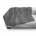 thumbnail image 2 of Polka Dots Soft Flannel Fleece Throw Blanket, Circular Motifs in Various Color Transitions Abstract Modern Art, Cozy Plush for Indoor and Outdoor Use, 70" x 90", Multicolor, by Ambesonne, 2 of 5