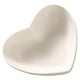 thumbnail image 3 of White Heart Shape Ceramic Dish for Home Use Romantic and Elegant Food Bowl Easy to .5 Inch, 3 of 5