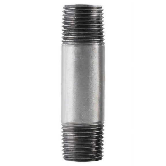 Southland 561-001HN Close Galvanized Steel Nipples, 1/4"