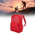 thumbnail image 4 of Mesh Backpack,Large Capacity Mesh Bookbag See Through College Mesh Backpack For School, Beach, Swimming, Fitness, Sports, 4 of 8
