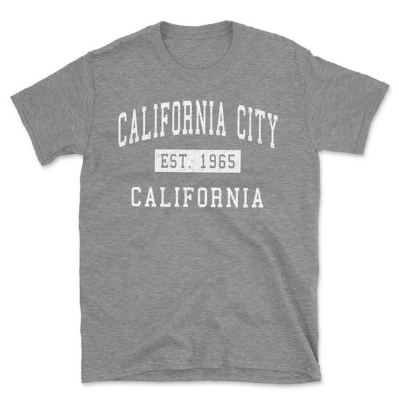 California City California Classic Established Men's Cotton T-Shirt