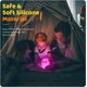 thumbnail image 5 of Lámpara de noche de búho para niños, multicolor y brillo ajustable, material de silicona no tóxica, luz de noche para bebés, ideal para ayudar a dormir y luz de viaje portátil, 5 of 5