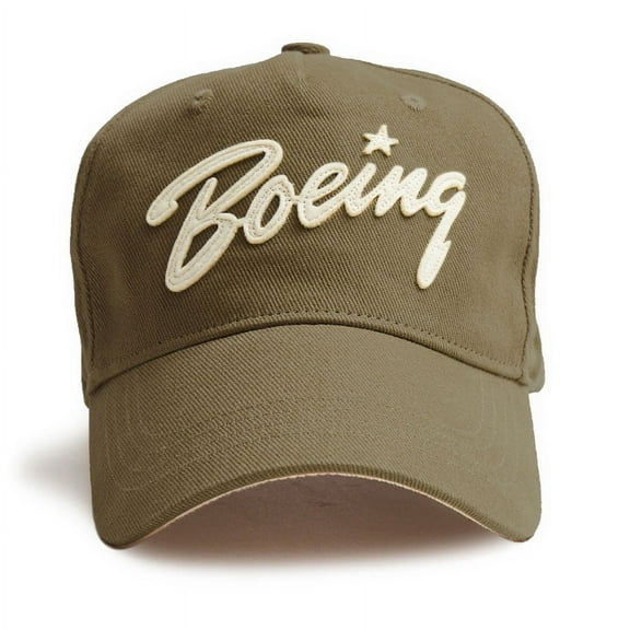 Boeing Applique Ball Cap, Khaki