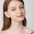 thumbnail image 4 of 14k Solid Gold Nose Rings Nose Rings for Women 20G, Diameter 8mm, 4 of 7