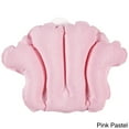 thumbnail image 2 of Deluxe Comfort Terry Bath Pillow ? Spa Quality Terry Cloth ? Easily Inflatable with Secure Suction Cups ? Hot Tub and Jacuzzi-Safe ? Bath Pillow, Pink Pastel, 2 of 5