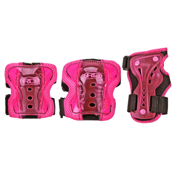 Roller Derby Protective Pack, Knee Pads, Wrist Guards, Elbow Pads