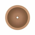 thumbnail image 2 of Native Trails Nsl1705 Nativestone 17" Circular Concrete Vessel Bathroom Sink - Wood, 2 of 7