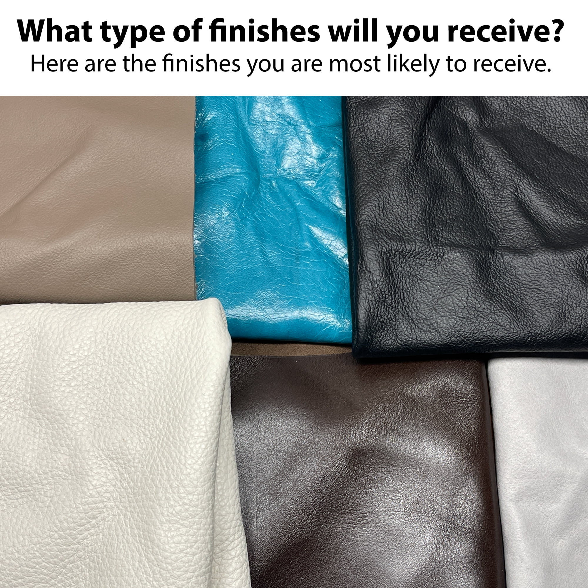 10 lbs. Genuine Upholstery Leather Remnants – Assorted Colors & Sizes – Ideal for Crafts, Repairs & DIY Projects