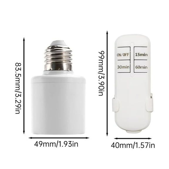 Smart lamp holder with E27 110V 220V lamp household induction lamp holder