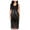 Black, variant on Ayolanni V-Neck Womens Party Dresses White Sequin Knee-Length Fringe Ball Gown Sleeveless Dresses Ladies Dresses 4x
