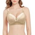 thumbnail image 6 of 36B Bras for Women 3 Pack Everyday Bra Women's Full Figure Wirefree Bra for women plus size No Wire Bra with Support A 36B, 6 of 6