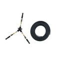 thumbnail image 4 of Conector divisor de aceite hidráulico, adaptador en T de tres vías para sistema de freno de triciclo Y en forma, 4 of 9